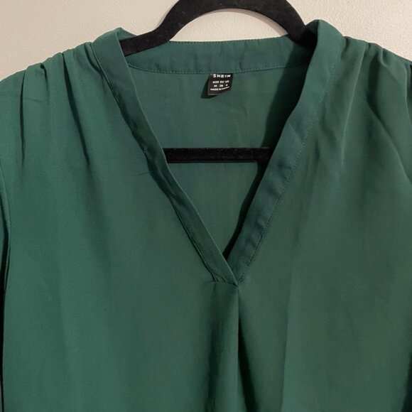 5 for $20: Shein v-neck long sleeve blouse - Picture 2 of 6